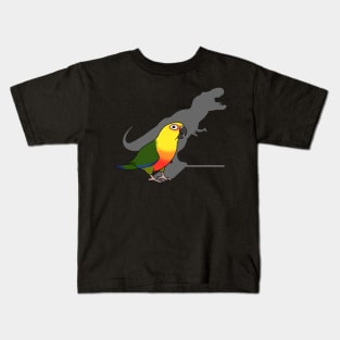 T-rex Jenday Conure dinosaur Kids T-Shirt